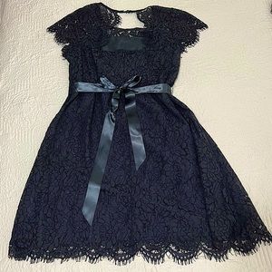 Navy Blue Jessica Simpson Motherhood Maternity Dress Size Small
